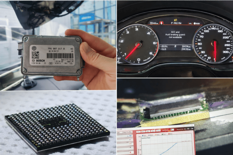 reparatie camera line assist audi vw touareg